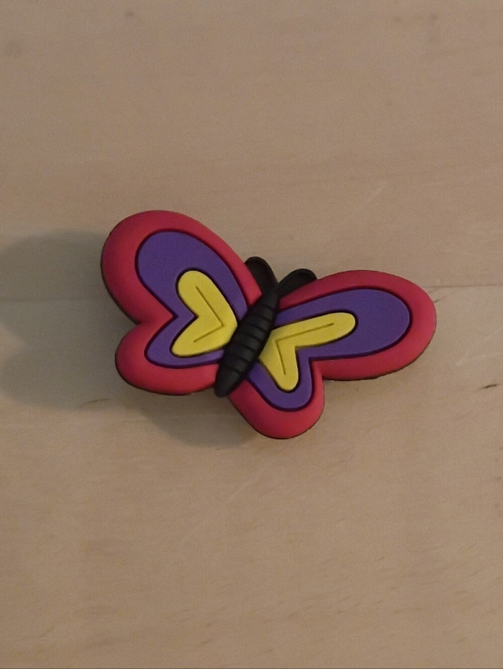 10 for $10 Jibbitz Croc Charms - Red Purple Yellow Butterfly 2 - New Shoe Charm